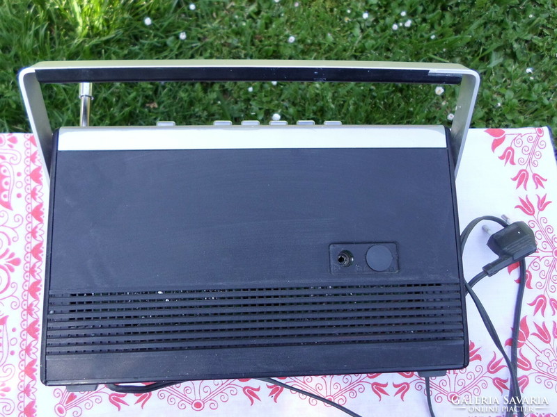 Telefunken Partner Universal 501, retro német rádió (NSZK, 1970-es évek)