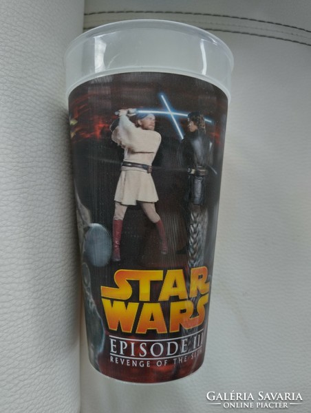 Star Wars 3D-s műanyag pohár teljes kollekció 3 darabos 2005-ös limitált kiadás
