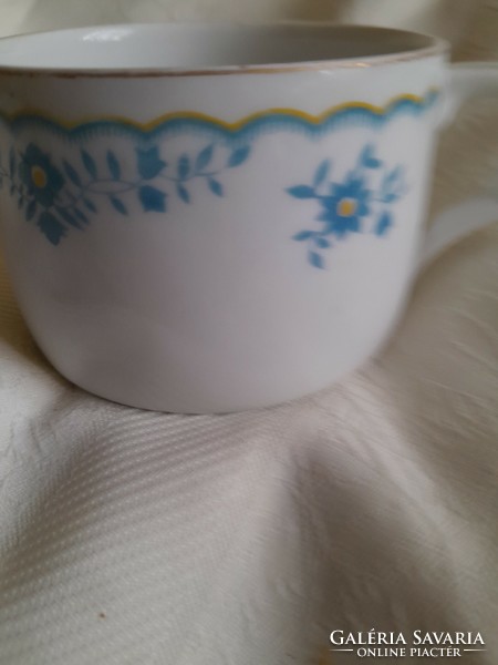 Zsolnay collection tea cup with blue flowers