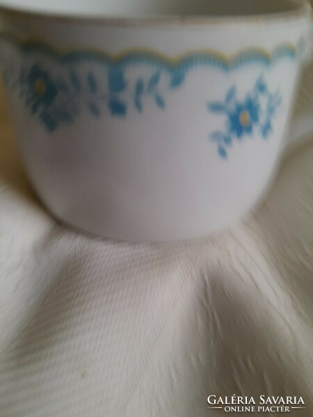 Zsolnay gyüjtöi teás  csésze Kék  virágos