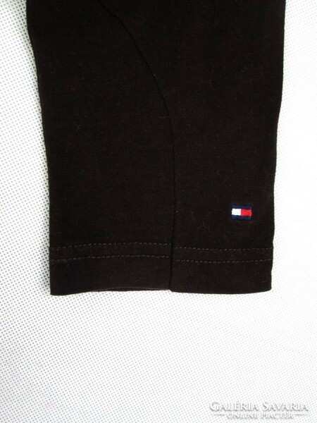 Original tommy hilfiger (l) elegant men's modified dark brown slim pullover cardigan