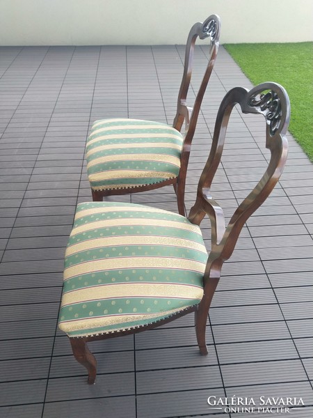 Biedermeier chair for sale in pairs