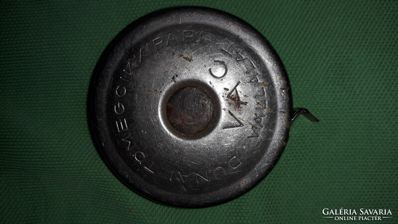 Old Duna mass goods company scrap metal measuring tape 2 m according to the pictures