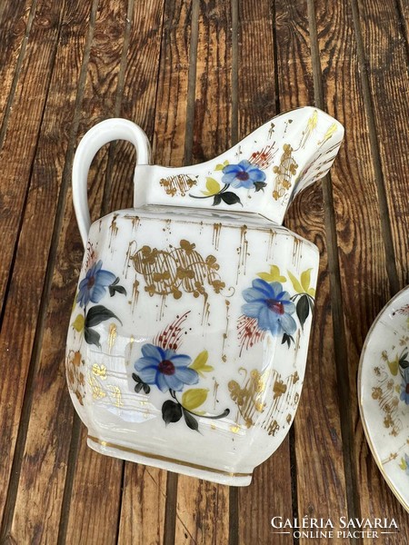 Antique Bieder porcelain tea set