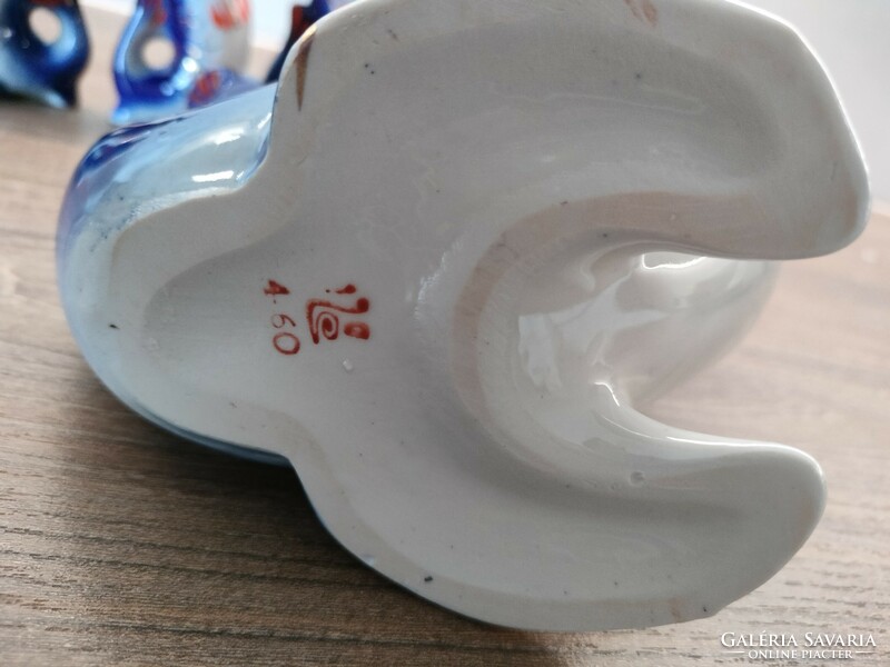 Fish-shaped porcelain drinking set in perfect condition