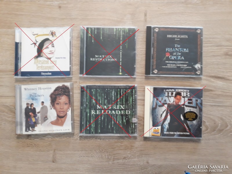 Filmzenei és musical CD-k