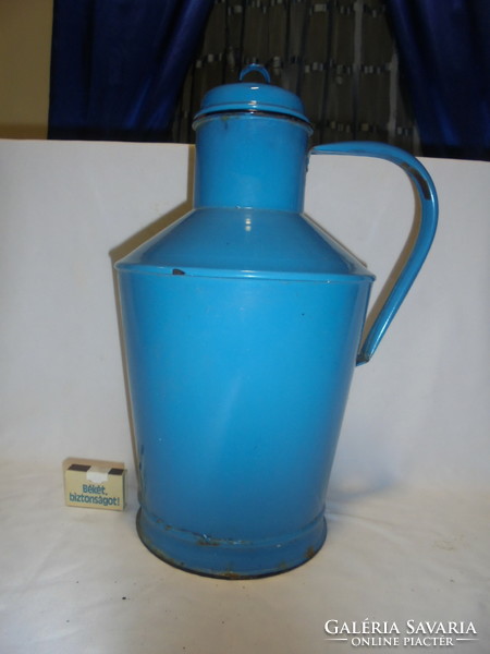 Old enamel jug from Cegléd, jug 