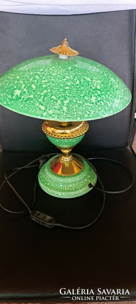 Green bedside lamp, working table lamp, home decoration, gift bedside lamp, unique lamp