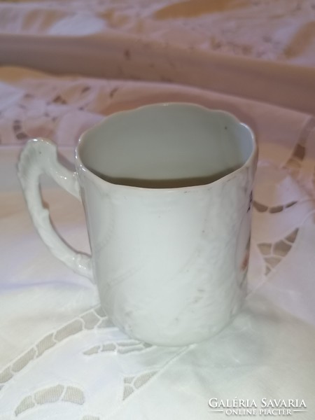 Antique angelic commemorative mug from the early 1900s