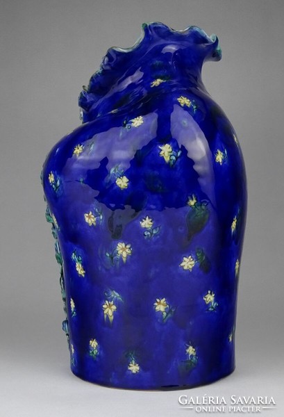1N355 Nagyméretű Morvay Zsuzsa női test formájú kerámia váza 31.5 CM