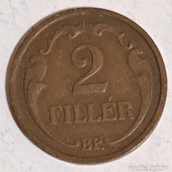 1935. Kingdom of Hungary 2 pennies (382)