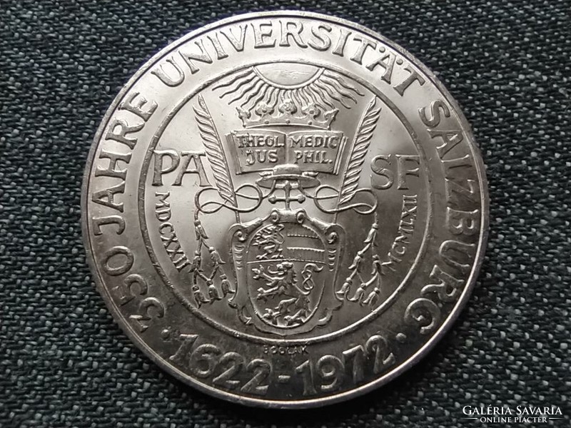Austria 350 years of the University of Salzburg is very beautiful .900 Silver 50 schilling 1972 (id23122)