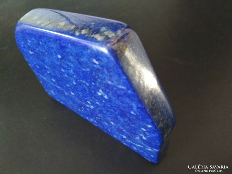 Lapis lazuli, afgán, nyers, csiszolt, 431g