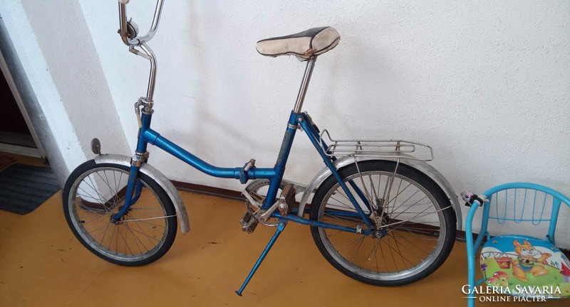 Retro Soviet camping bike