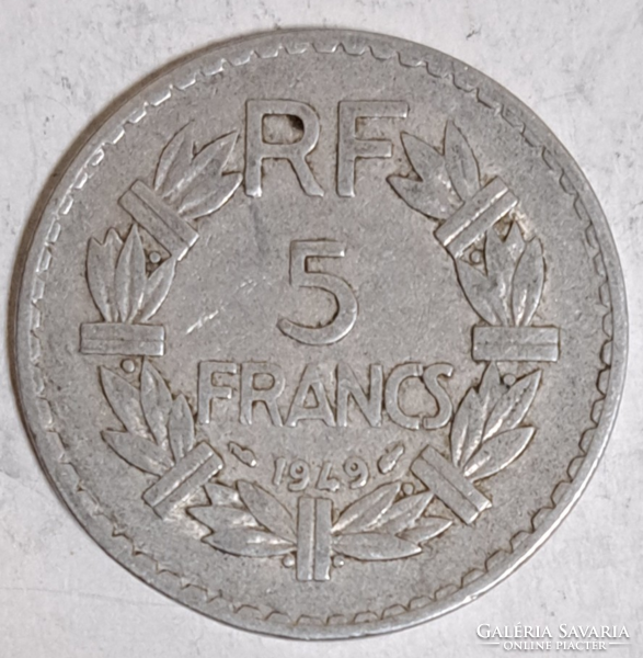 1949. 5 Frank Franciaország (402)