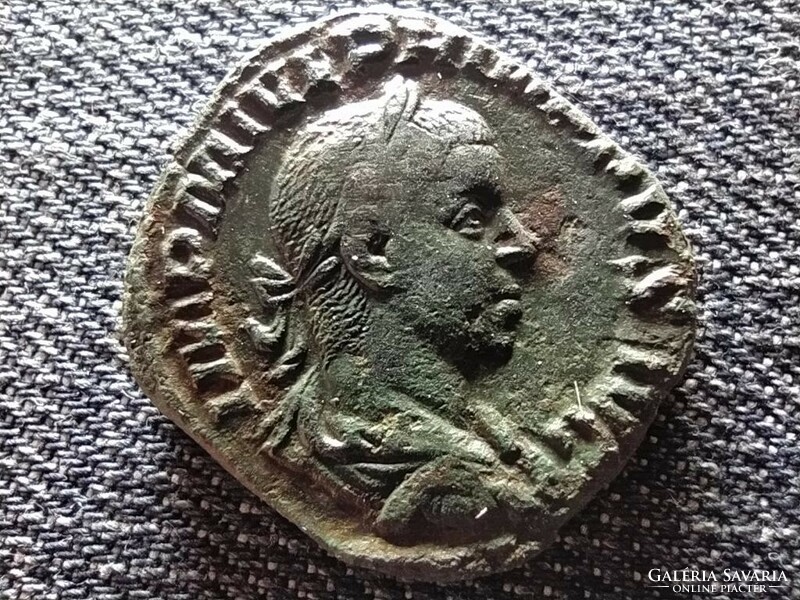 Roman Empire II. Philippus (247-249) sestertius ric 267 liberalitas avgg iii sc (id44331)