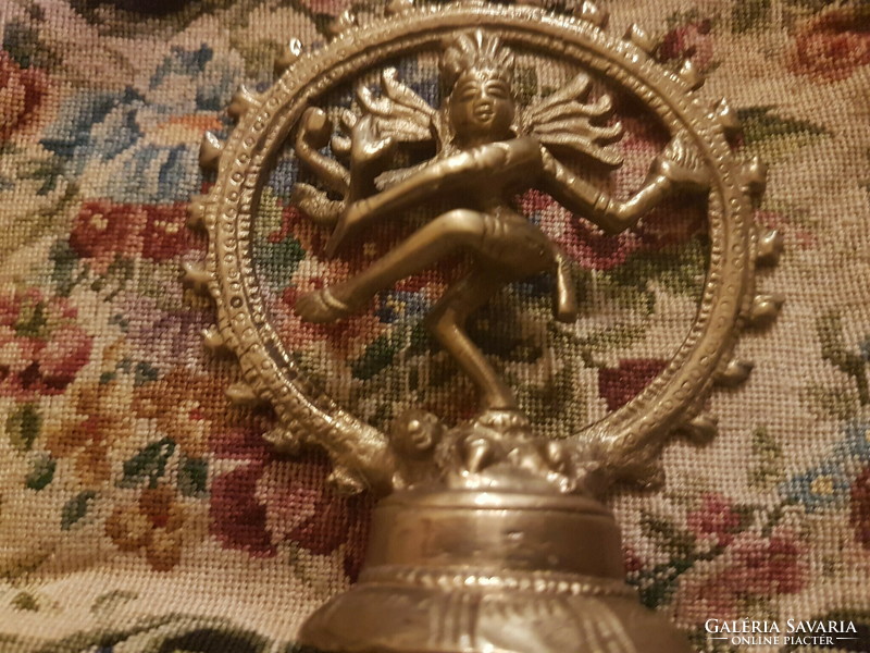 Dancing siva copper statue, statue in nice condition -- original Indian