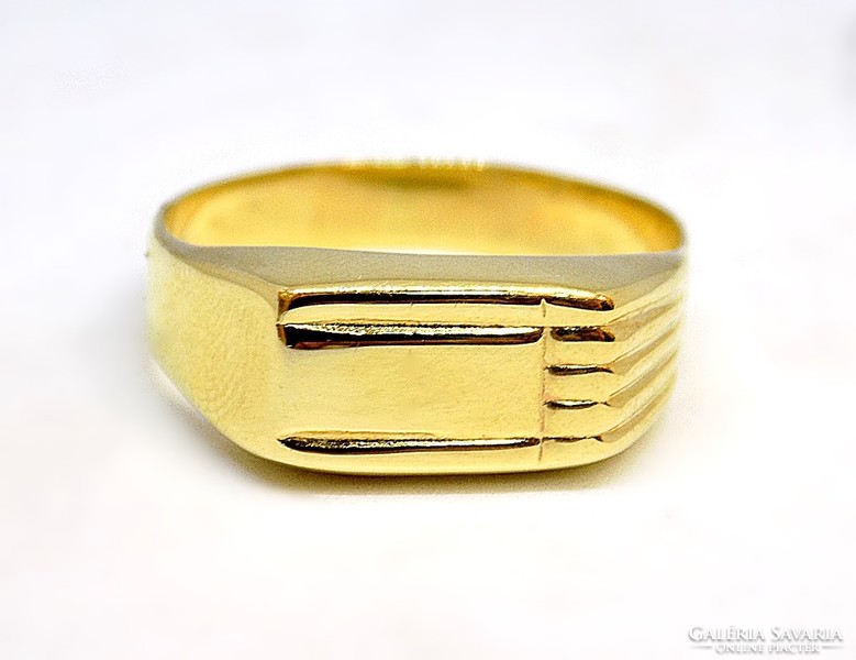Arany pecsétgyűrű (ZAL-Au108032)