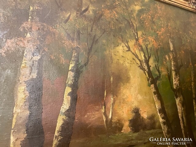 Budaváry painting 82x70 cm