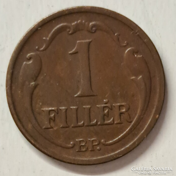 1938. 1 Fillér Magyar Királyság (506)