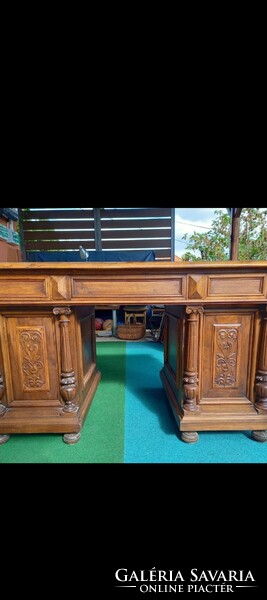 Antik ónémet térbe rakható íróasztal