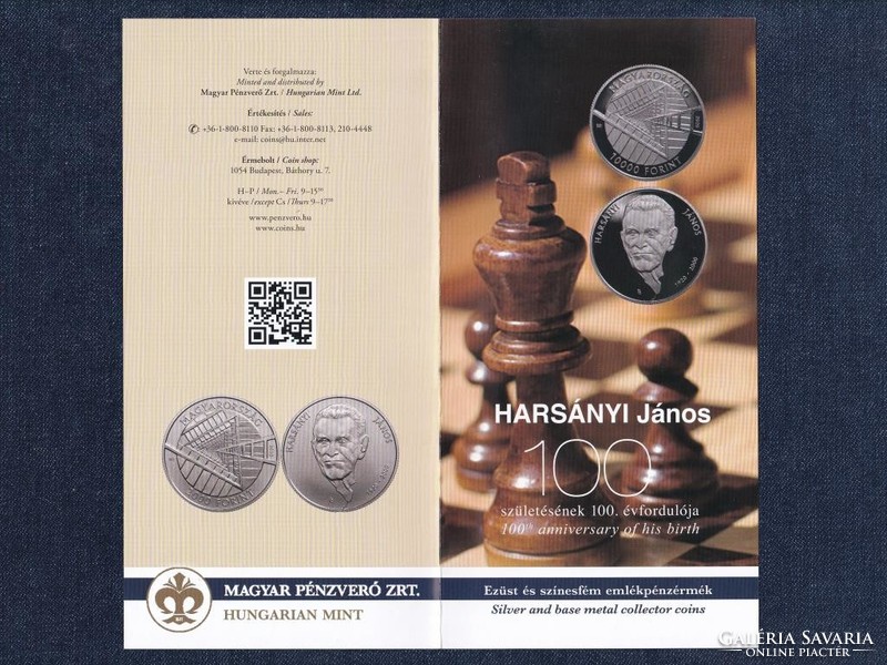 János Harsányi born 100 years ago 2020 brochure (id77938)