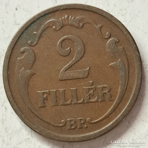1939.  2 Fillér Magyar Királyság (525)