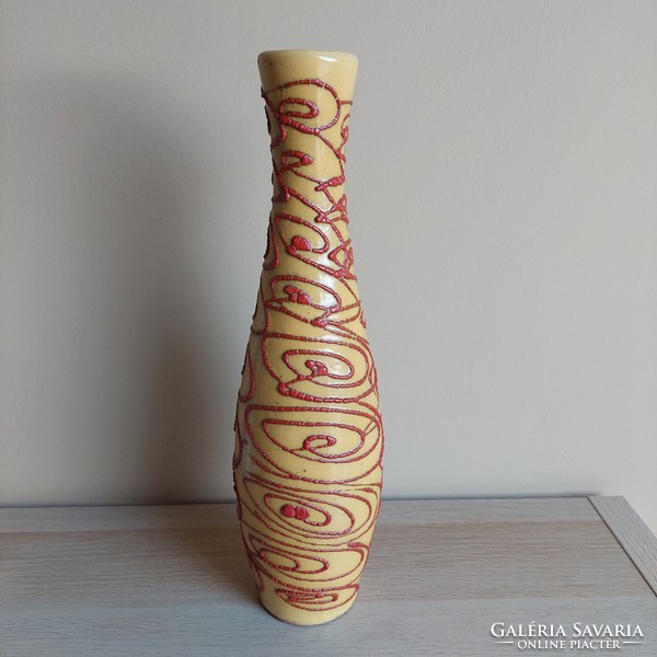 Várdeák ildíko Pesthidegkúti ceramic vase 40 cm