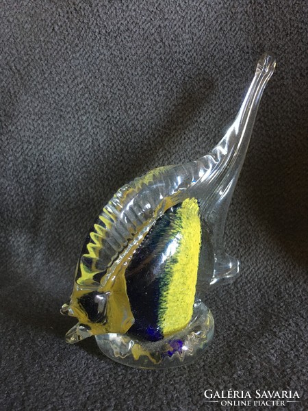 Flawless colorful fish from Murano!! 14X13x6 cm!!!