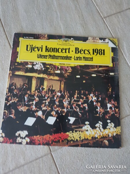 LP Bakelit vinyl hanglemez 1981 Bécs Újévi koncert