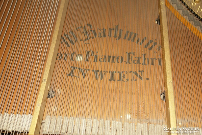 Wilhelm Bachmann zongora az 1800-as évek első feléből