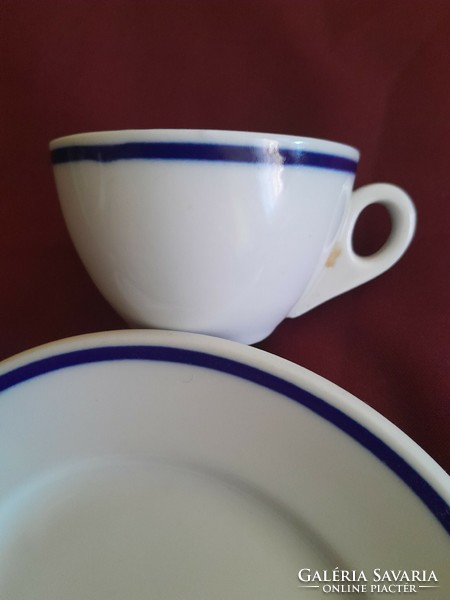 Zsolnay mocha cup plate 19 cm