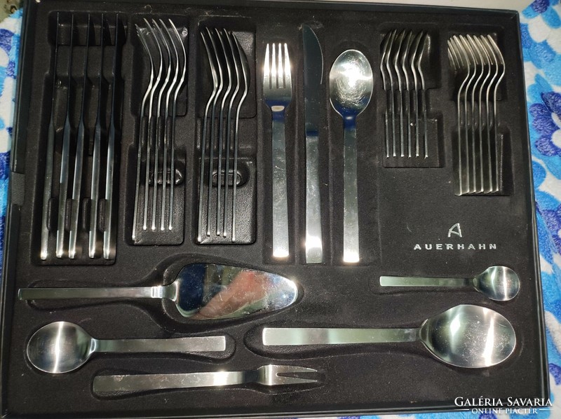 Auerhahn German brand cutlery set, silver plated