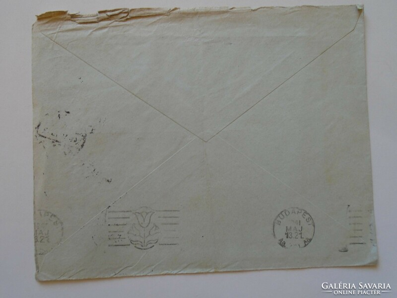 S9.25 Envelope 1941 jános diósy hardware store budapest -esztergályos nándor bp