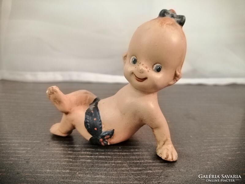 Antique ceramic doll, artist doll