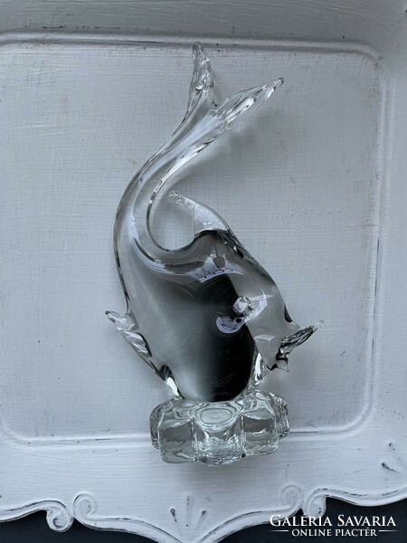 Impeccable Murano fish ornament with beautiful details