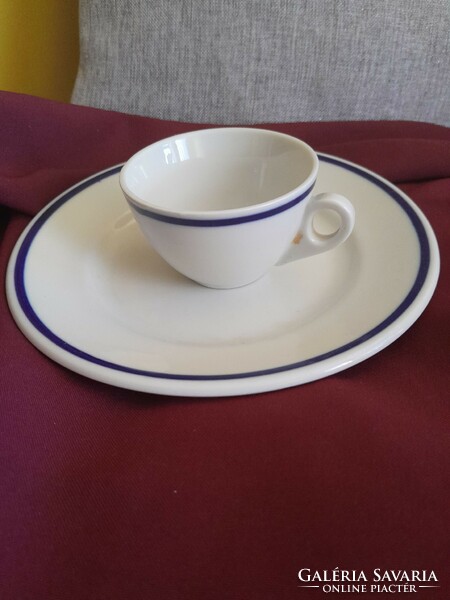 Zsolnay mocha cup plate 19 cm