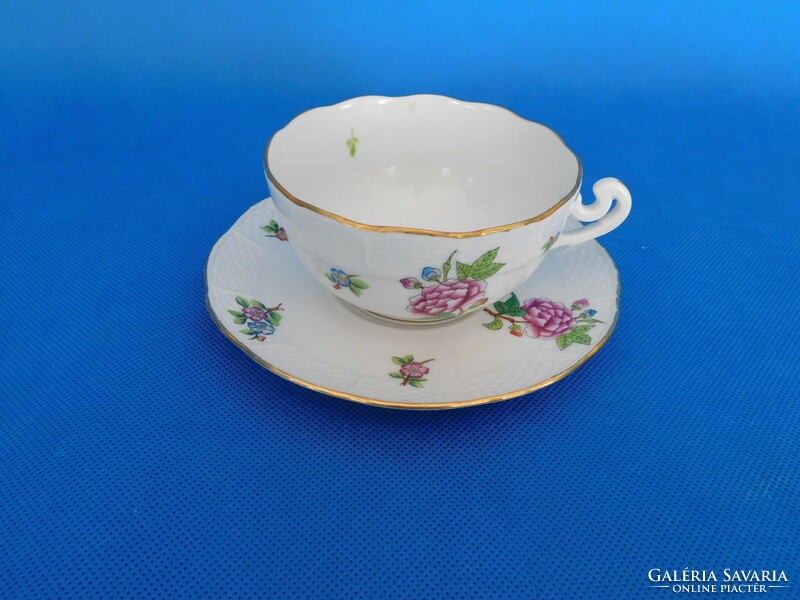 Herend Eton patterned giant tea cup + base