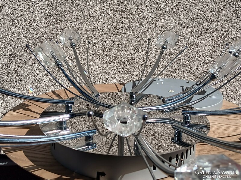 Sputnik krómozott mennyezeti lámpa. Alkudható.