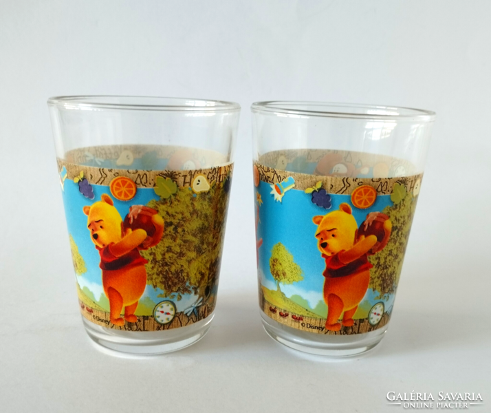 Retro Winnie the Pooh disney message conflict children's cup