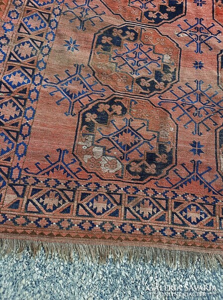 Antique afghan, beautiful rug! 260 X 250 cm