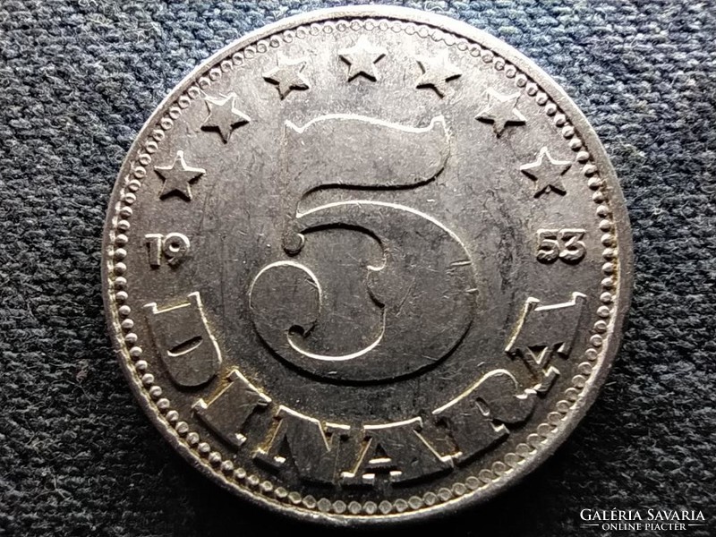Yugoslavia 5 dinars 1953 (id65988)