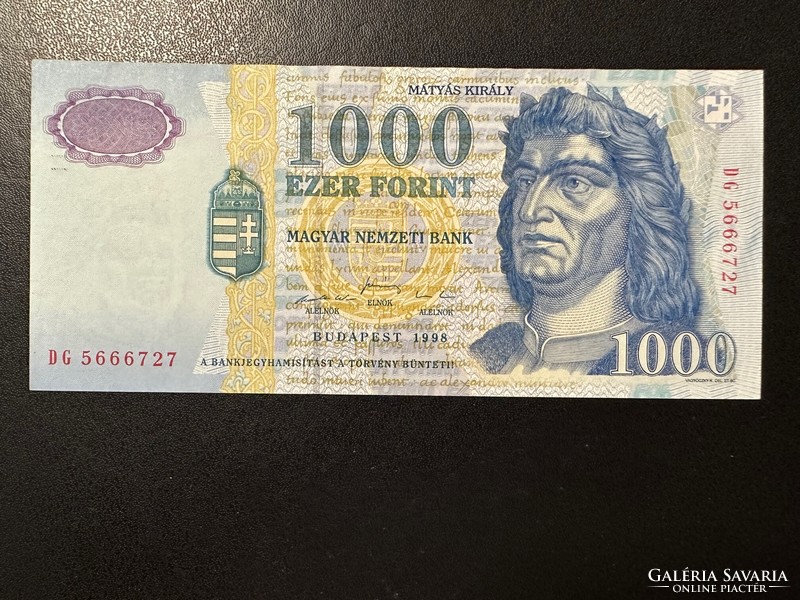 1000 Forint 1998. 