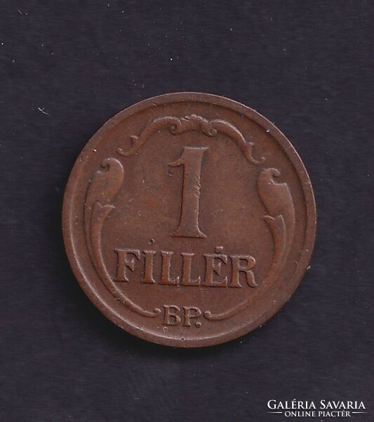 1 Fillér 1938 BP.