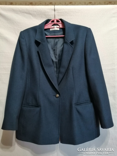 38 dark green eastex women's blazer, jacket, small jacket, 1 button