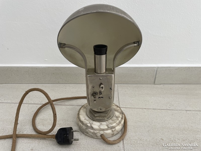 Mofém asztali gombalámpa lámpa art deco retro modern mid century