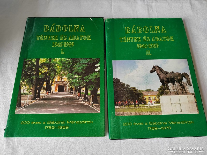 Babolna - facts and data 1945-1989 i-ii.