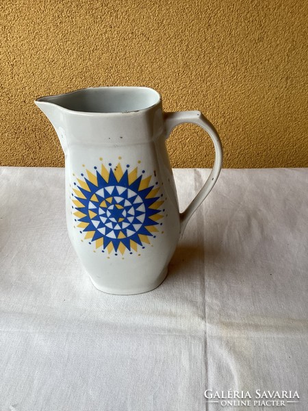 Old lowland porcelain jug 23 cm.