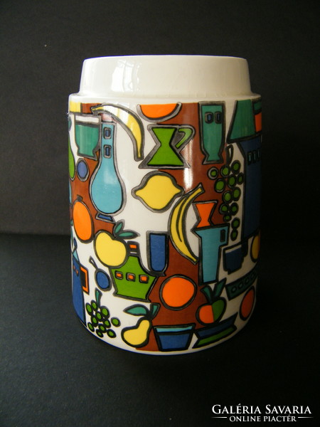 Retro goebel kitchen porcelain container