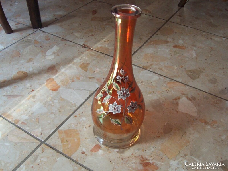 Last century hand-painted glass (without cork)